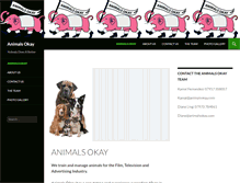 Tablet Screenshot of animalsokay.com